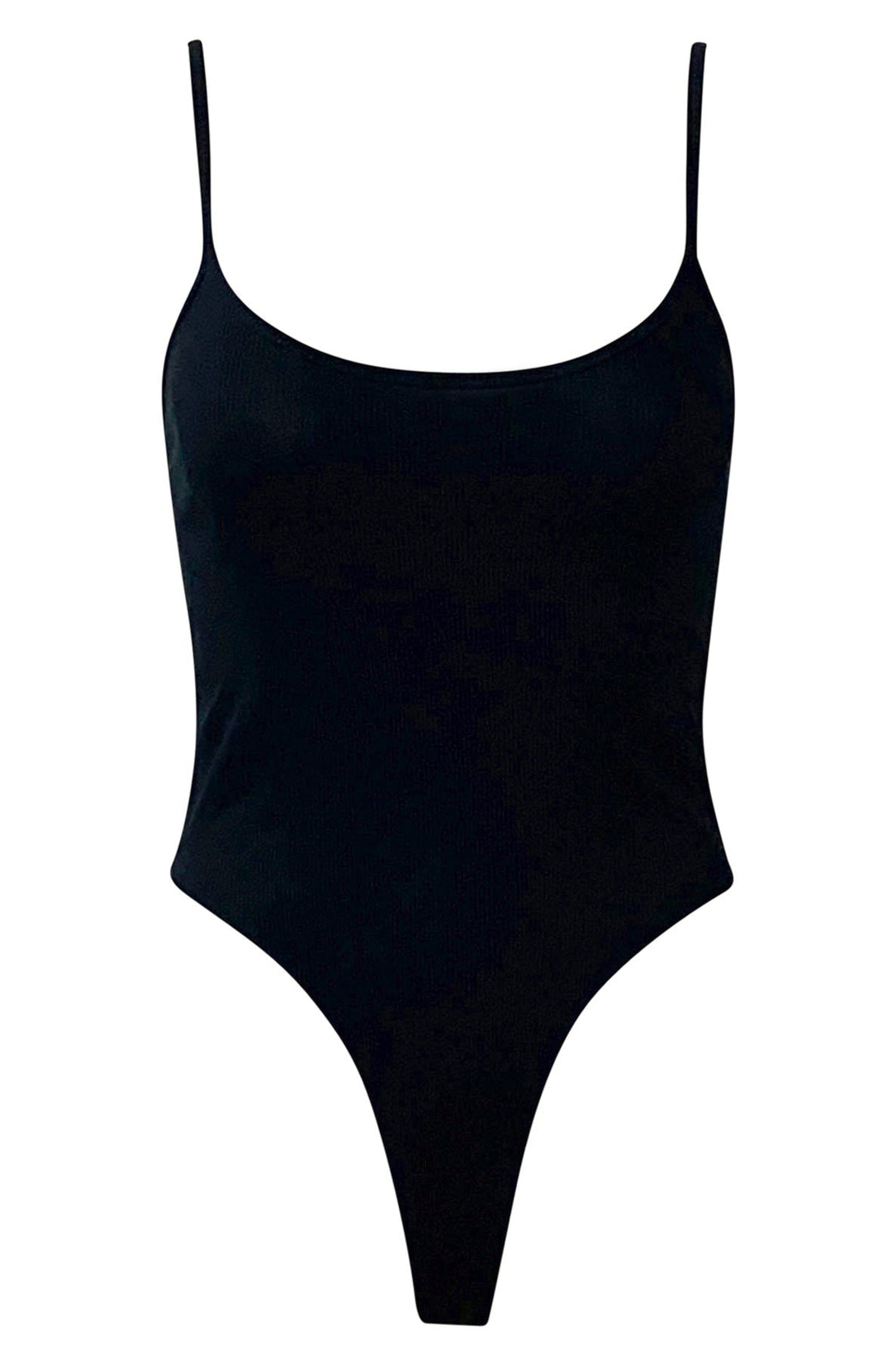TW つぐみ　Side Cut Rib Bodysuit RIBBED MODAL LOW CUT BODYSUIT - Shop Untitled NYC